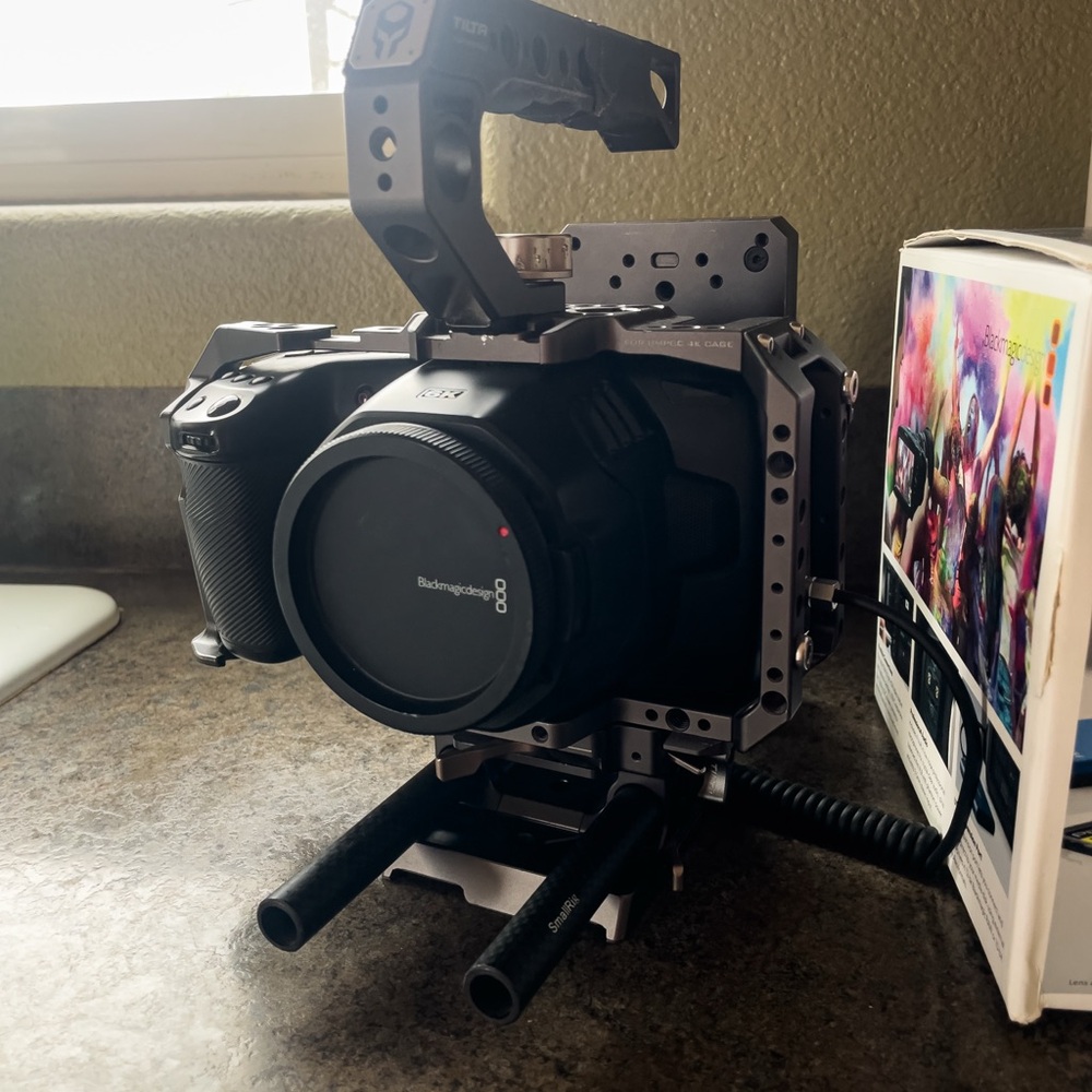 Blackmagic Design Pocket Cinema Camera 4K Camcorder - Black
